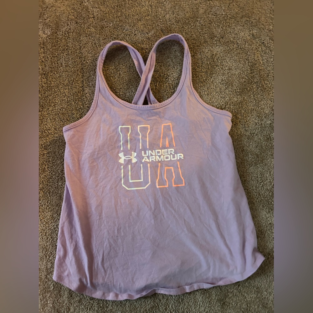 light purple tank top, size S